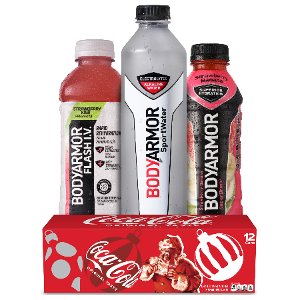 buy 1 the coca cola company 12 oz 12 pack get 1 bodyarmor flash iv or sportwater free Kroger Coupon on WeeklyAds2.com