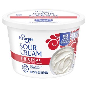 Save $0.50 on Kroger Sour Cream, Dips, or Cottage Cheese