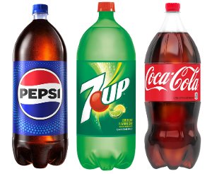 $1.49 Coca-Cola, Pepsi, or 7UP