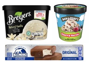 $2.99 Breyers, Ben & Jerry's or Klondike Ice Cream