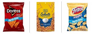 $3.99 Party Size Doritos, Fritos or Rold Gold Selects