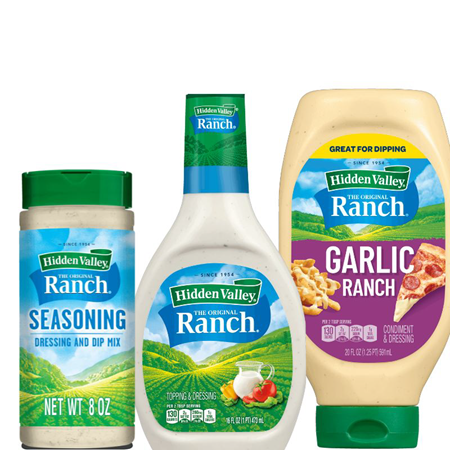 Save $1.00 on Hidden Valley Ranch Bottle