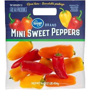 $2.49 Kroger Mini Peppers, 1 lb