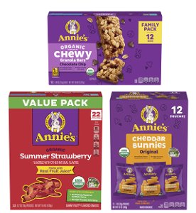 Save 20% on Annie's Select Multipack Snacks PICKUP OR DELIVERY ONLY