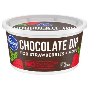 save 0 50 on kroger chocolate dip for strawberries more Food-4-less Coupon
