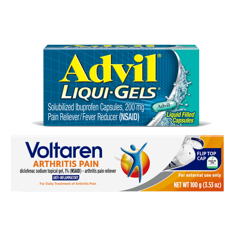 save 3 00 on advil or voltaren Kroger Coupon