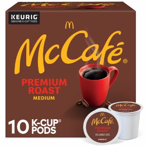 4 99 green mountain donut shop or mccafe Fred-meyer Coupon