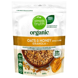 save 0 50 on simple truth organic granola Kroger Coupon