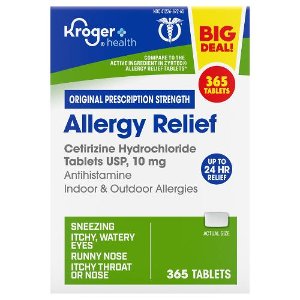 save 2 00 on kroger all day allergy tablets King-soopers Coupon
