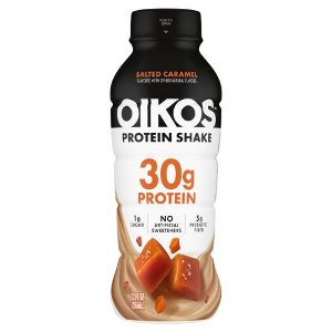 save 4 00 on 4 oikos protein shakes Food-4-less Coupon