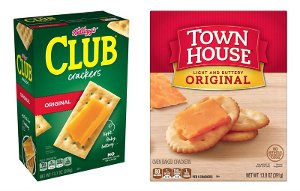 1 99 club or town house crackers Food-4-less Coupon