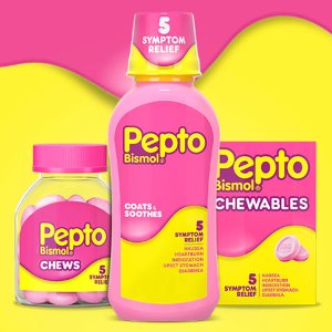 save 0 50 on pepto bismol nausea relief Food-4-less Coupon