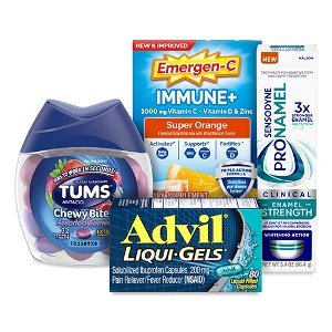 spend 25 save 5 sensodyne advil tums emergen c centrum and more on pickup or delivery only Fred-meyer Coupon