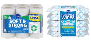 3 99 kroger bath tissue or flushable wipes King-soopers Coupon