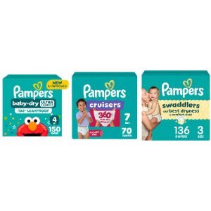 save 3 00 on pampers baby dry enormous swaddlers enormous or cruisers 360 enormous Food-4-less Coupon