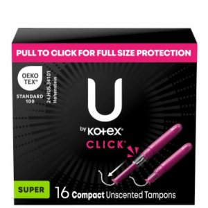 save 1 00 on u by kotex super premium 1x tampon Food-4-less Coupon