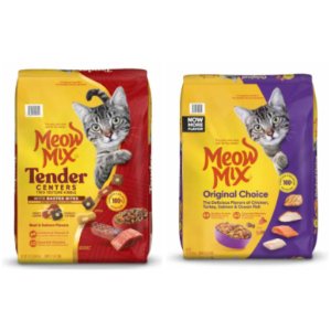 save 3 00 on meow mix orignal or tender centers dry cat food Food-4-less Coupon