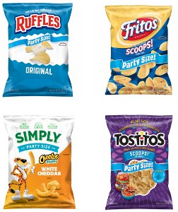 3 99 party size tostitos ruffles fritos or simply King-soopers Coupon