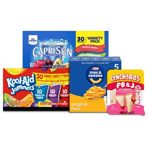 buy 3 save 3 on capri sun lunchables kool aid jammers kraft mac n cheese pickup or delivery only Fred-meyer Coupon