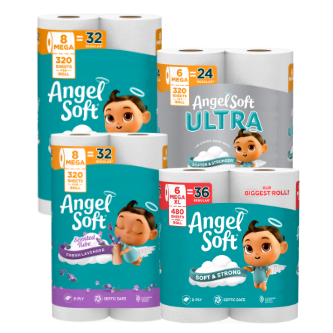 save 0 50 on angel soft Food-4-less Coupon