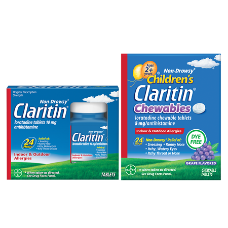 save 10 00 on any one 1 non drowsy claritin or childrens claritin 56ct or larger Kroger Coupon
