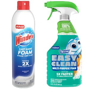 save 1 00 off one 1 scrubbing bubbles easy clean or windex fast shine foam Ralphs Coupon