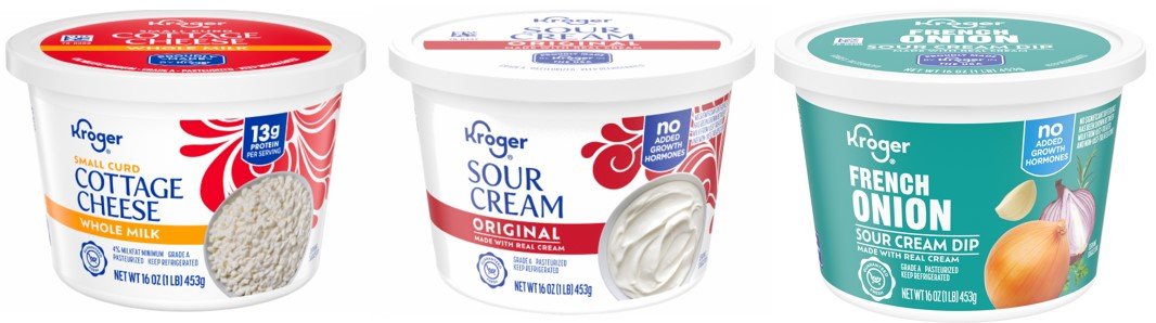 1 49 kroger cottage cheese dip or sour cream Kroger Coupon