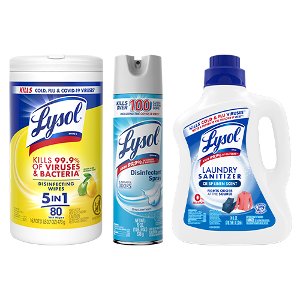 save 20 on select lysol items pickup or delivery only Food-4-less Coupon