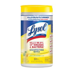 save 1 00 on any one 1 lysol disinfecting wipes 30 ct or higher Food-4-less Coupon