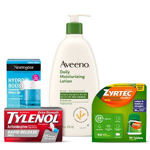 spend 40 save 10 on tylenol neutrogena zyrtec aveeno and more on pickup or delivery only Food-4-less Coupon