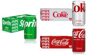 save 1 50 on coca cola 10pk mini can pickup or delivery only Ralphs Coupon