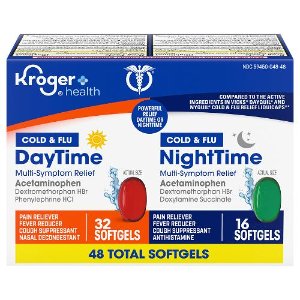 save 1 00 on kroger daytime or nighttime liquid gels Fred-meyer Coupon