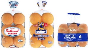 2 49 lewis bake shop bunny and butternut 6 or 12 count buns pickup or delivery only Food-4-less Coupon