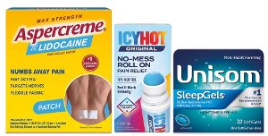 save 25 on any 1 icy hot aspercreme or unisom pickup or delivery only Fred-meyer Coupon