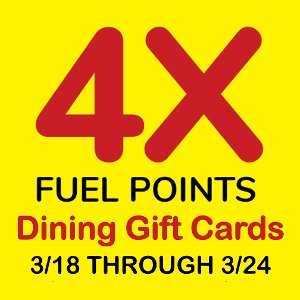 get 4x fuel points Kroger Coupon