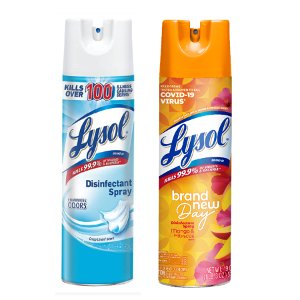 save 1 00 on any one 1 lysol disinfectant spray Food-4-less Coupon