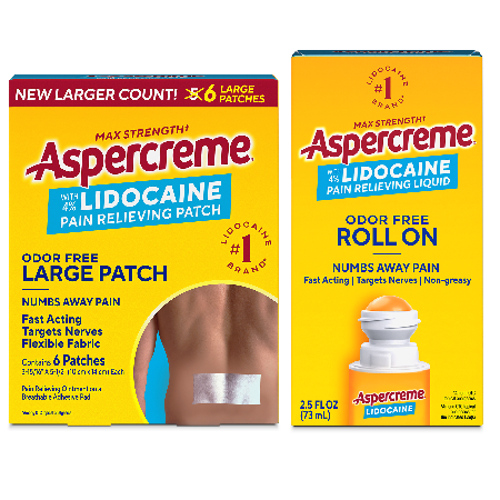 Aspercreme Maximum Strength Lidocaine Pain Relief Cream 4
