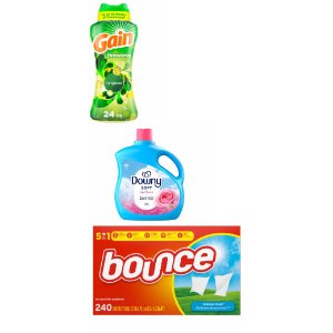 save 3 00 on downy gain or bounce Food-4-less Coupon