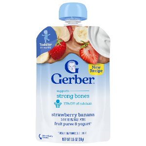 save 1 00 on 4 gerber non organic pouch Food-4-less Coupon