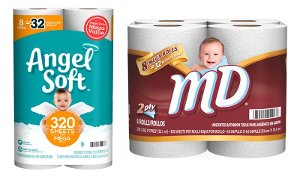 5 99 angel soft md or quilted northern bath tissue Food-4-less Coupon