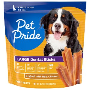 save 2 00 on pet pride large dental sticks dog treats Frys Coupon