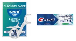 3 99 crest clean breath or oral b glide Kroger Coupon