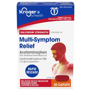 save 1 00 on kroger maximum strength multi symptom rapid release caplets Fred-meyer Coupon