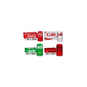 save 25 on coca cola 24pk pickup or delivery only Food-4-less Coupon