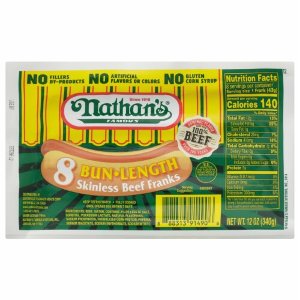 3 99 nathans beef franks Fred-meyer Coupon