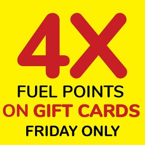 get 4x fuel points Frys Coupon