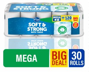 save 20 on select kroger paper towels bath tissue paper ware and foil pickup or delivery only Ralphs Coupon