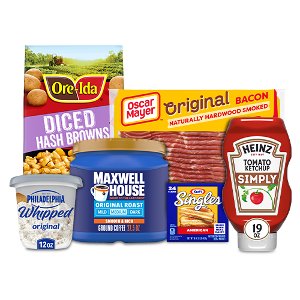 buy 4 save 4 on select philadelphia maxwell house oscar mayer ore ida pickup or delivery only King-soopers Coupon