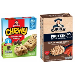 save 1 00 on quaker oatmeal or bars Frys Coupon