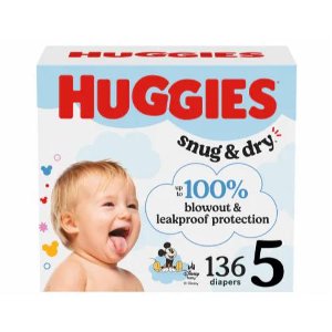 save 3 00 on huggies diapers snug or dry diapers Food-4-less Coupon